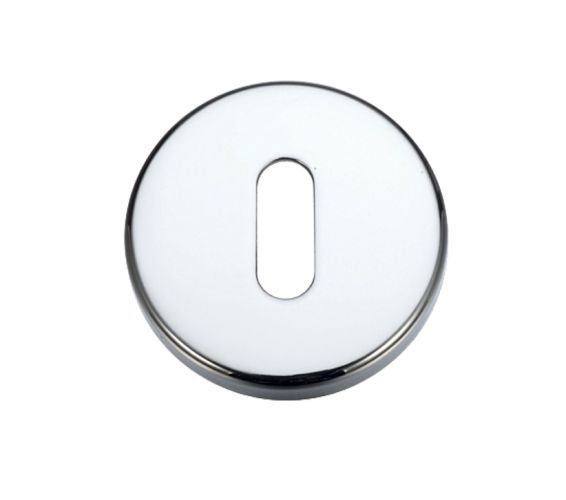 Contract Standard Profile Escutcheon, Polished Chrome