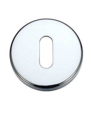 Contract Standard Profile Escutcheon, Polished Chrome