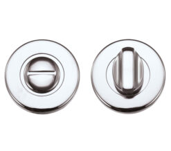 Contract Bathroom Turn & Release, Polished Chrome Finish