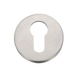 ZG4S Euro Profile Escutcheon, Satin Stainless Steel