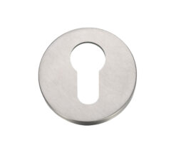 ZG4S Euro Profile Escutcheon, Satin Stainless Steel