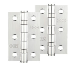 3 Inch Grade 201 Hinge, Polished Stainless Steel  (sold in pairs)