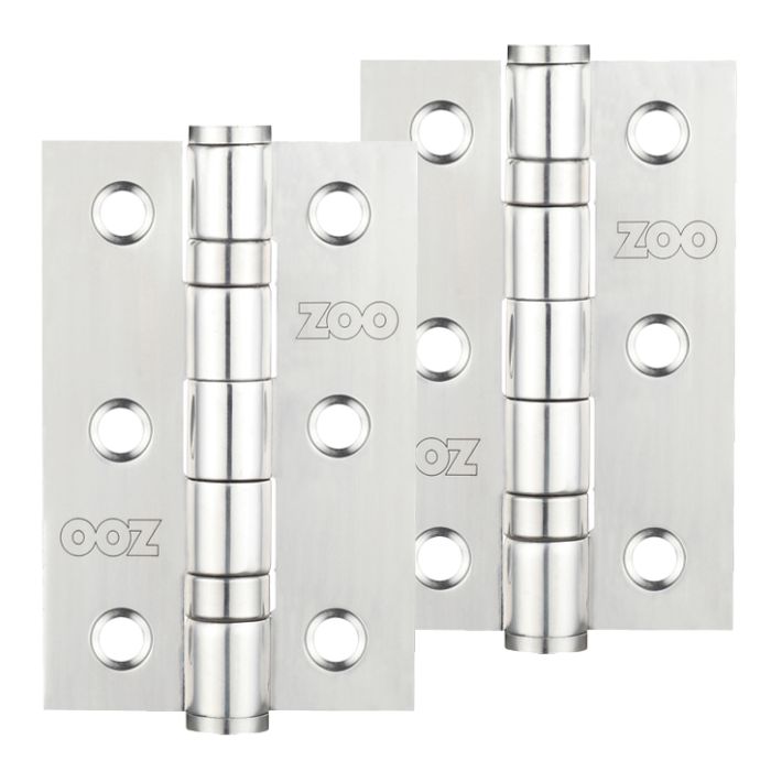 3 Inch Grade 201 Hinge, Polished Stainless Steel  (sold in pairs)