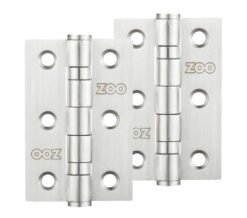 3 Inch Grade 201 Hinge, Satin Stainless Steel  (sold in pairs)