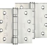 4 Inch Grade 13 Ball Bearing Hinge, Polished Stainless Steel  (sold in pairs)
