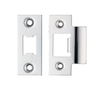 Face Plate And Strike Plate Accessory Pack, Polished Stainless Steel