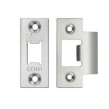 Face Plate And Strike Plate Accessory Pack, Satin Stainless Steel