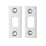Face Plate And Strike Plate Accessory Pack, Polished Stainless Steel