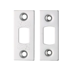 Face Plate And Strike Plate Accessory Pack, Polished Stainless Steel