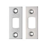 Face Plate And Strike Plate Accessory Pack, Satin Stainless Steel