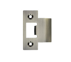 Spare Extended Tongue Strike Plate Accessory, Florentine Bronze