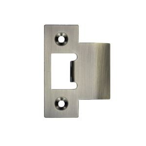 Spare Extended Tongue Strike Plate Accessory, Florentine Bronze