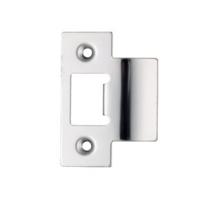 Spare Extended Tongue Strike Plate Accessory, Polished Stainless Steel