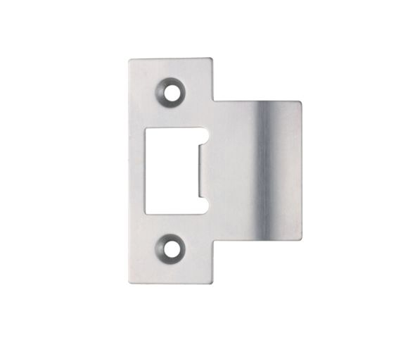 Spare Extended Tongue Strike Plate Accessory, Satin Stainless Steel