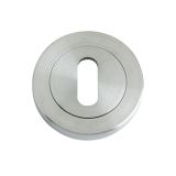 ZPS Standard Profile Escutcheon, Satin Stainless Steel