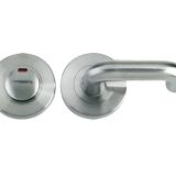 ZPS Disabled Bathroom Turn & Release With Indicator & RTD Lever - Satin Stainless Steel