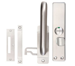 ZPS Facility Indicator Door Handle, Satin Stainless Steel