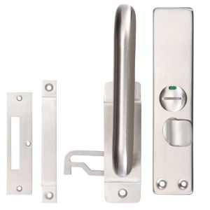 ZPS Facility Indicator Door Handle, Satin Stainless Steel