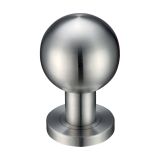 ZPS Ball Mortice Knob, Satin Stainless Steel (sold in pairs)