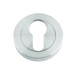 Euro Profile Escutcheon - 50mm - Satin Chrome