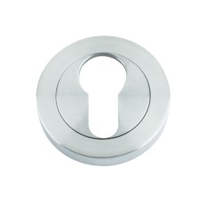 Euro Profile Escutcheon – 50mm – Satin Chrome
