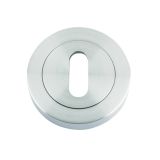 Standard Profile Escutcheon, Satin Chrome