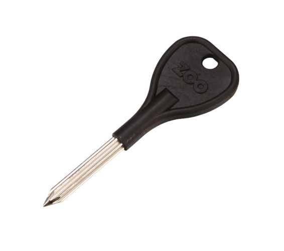 Rack Bolt Key (35mm), Black Plastic Head