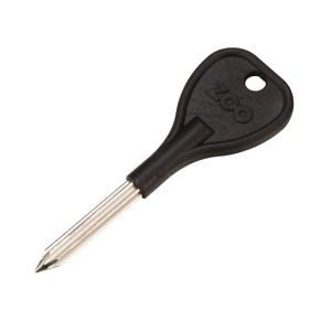 Rack Bolt Key (35mm), Black Plastic Head