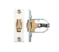 Adjustable Roller Latch (76mm), Polished Nickel