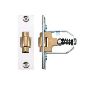Adjustable Roller Latch (76mm), Polished Stainless Steel