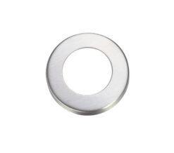 Zoo Hardware Push On Rose Pack x 2 - Satin Stainless Steel (sold in pairs)