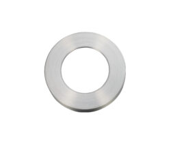 Screw On Rose Pack x 2, Satin Stainless Steel  (sold in pairs)