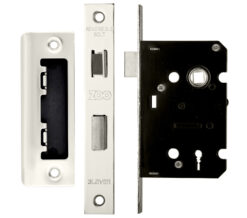 3 Lever Contract Sash Lock (64mm OR 76mm), Polished Stainless Steel
