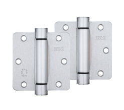 3.5" Spring Hinge Plus Slave Pack, Satin Stainless Steel
