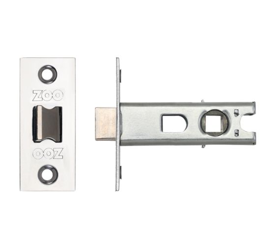 Contract Sprung Tubular Latches (Bolt Through) – Polished Stainless Steel