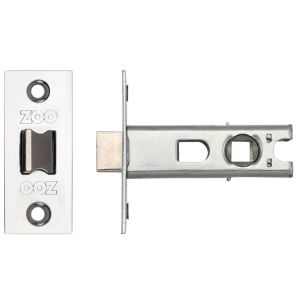 Contract Sprung Tubular Latches (Bolt Through) – Polished Stainless Steel