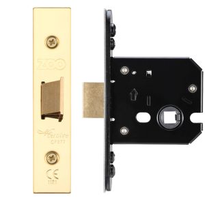 Flat Latch (67.5mm, 79.5mm OR 105.5mm), PVD Stainless Brass