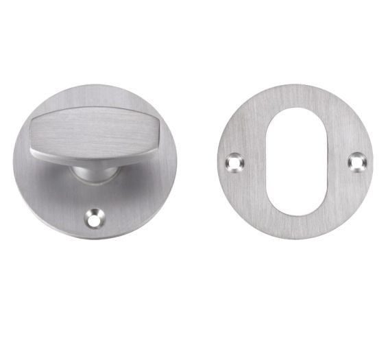 UK Replacement Night Latch Turn And Release, Satin Chrome