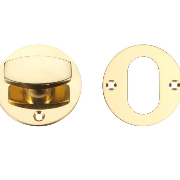 UK Replacement Night Latch Turn And Release, Polished Brass