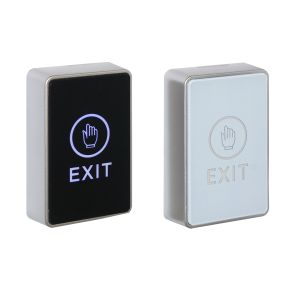 Single Gang Touch Sensitive Exit Button – Black