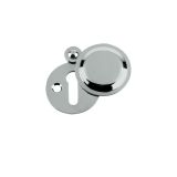 Std. Key Profile Victorian Covered Escutcheon  32mm dia.