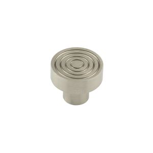 Frelan Hardware Hoxton Murray Reeded Cupboard Door Knob (30mm), Satin Nickel – HOX1130SN