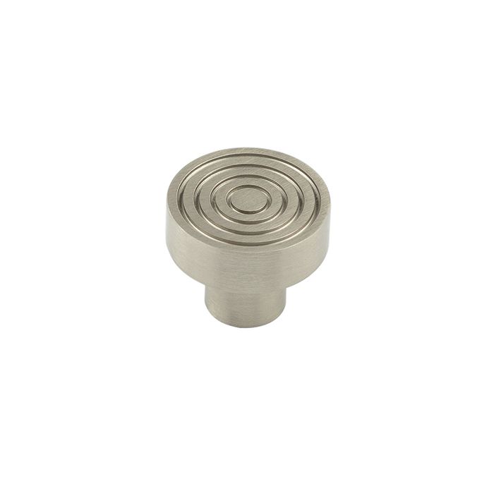 Frelan Hardware Hoxton Murray Reeded Cupboard Door Knob (30mm), Satin Nickel – HOX1130SN
