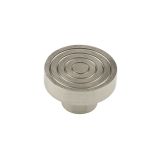 Frelan Hardware Hoxton Murray Reeded Cupboard Door Knob (40mm), Satin Nickel - HOX1140SN