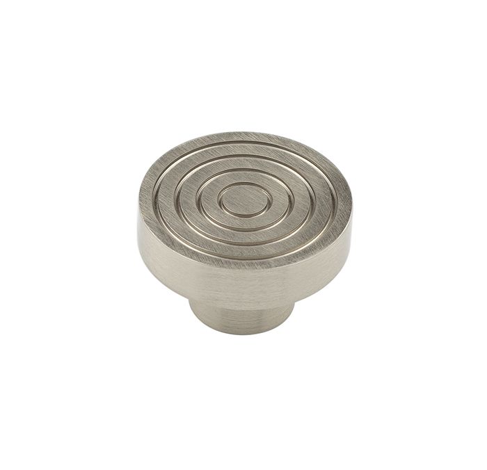 Frelan Hardware Hoxton Murray Reeded Cupboard Door Knob (40mm), Satin Nickel – HOX1140SN