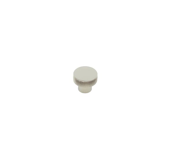 Frelan Hardware Hoxton Wenlock Diamond Knurled Cupboard Door Knob (30mm), Polished Nickel – HOX130PN