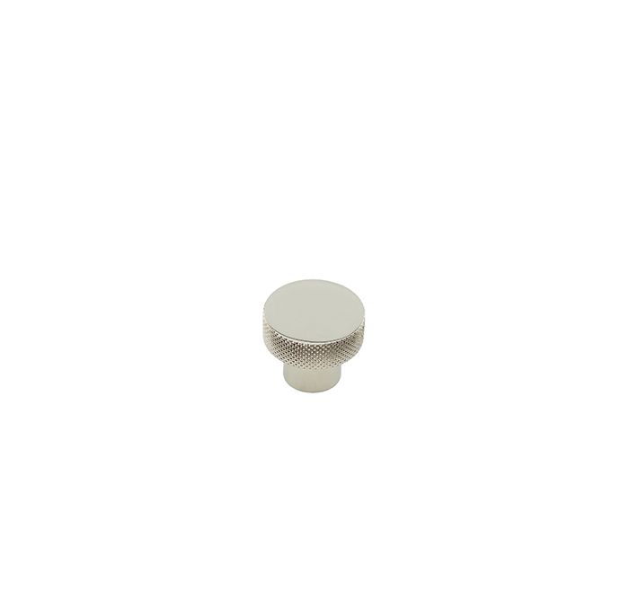 Frelan Hardware Hoxton Wenlock Diamond Knurled Cupboard Door Knob (30mm), Polished Nickel – HOX130PN