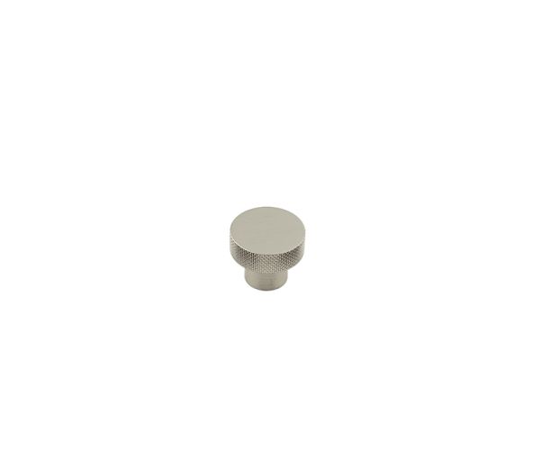 Frelan Hardware Hoxton Wenlock Diamond Knurled Cupboard Door Knob (30mm), Satin Nickel – HOX130SN