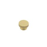 Frelan Hardware Hoxton Wenlock Diamond Knurled Cupboard Door Knob (40mm), Satin Brass - HOX140SB