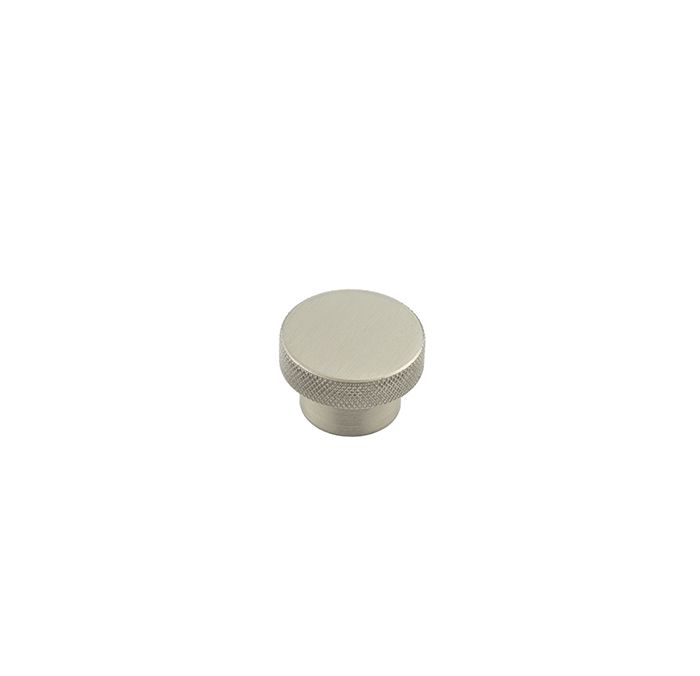 Frelan Hardware Hoxton Wenlock Diamond Knurled Cupboard Door Knob (40mm), Satin Nickel – HOX140SN